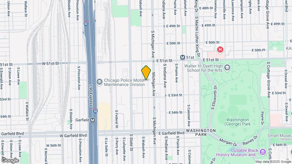 5205 S Wabash Ave-Unit -3 Map and Location Details