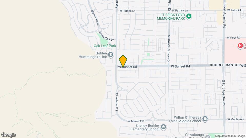 10150 W Glen Aire Ave Map and Location Details