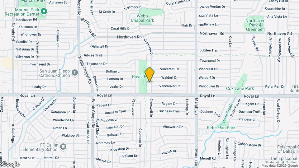 10903 Cromwell Dr Map and Location Details