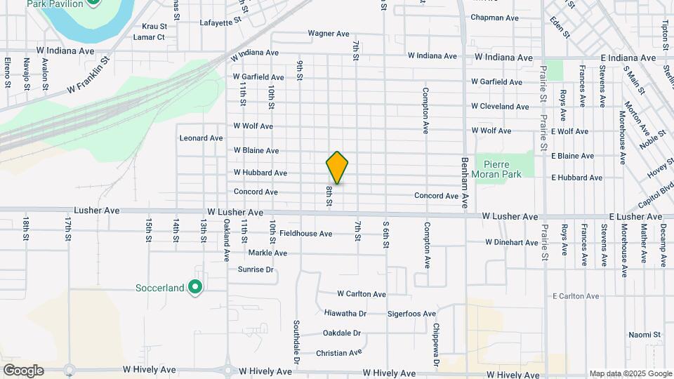 728 Concord Ave Map and Location Details