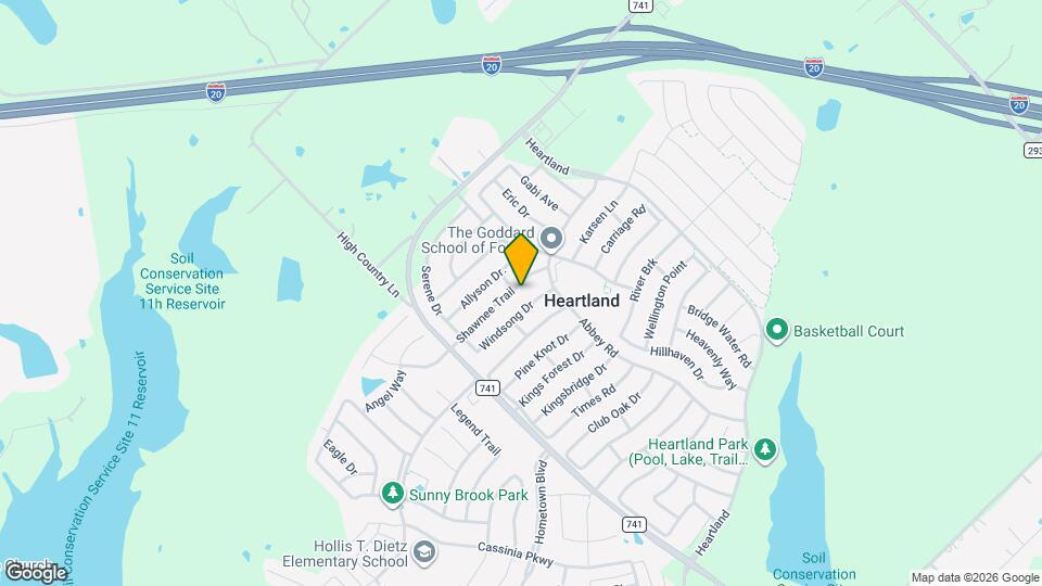 2040 Shawnee Trail Mapa y Detalles de la Ubicación