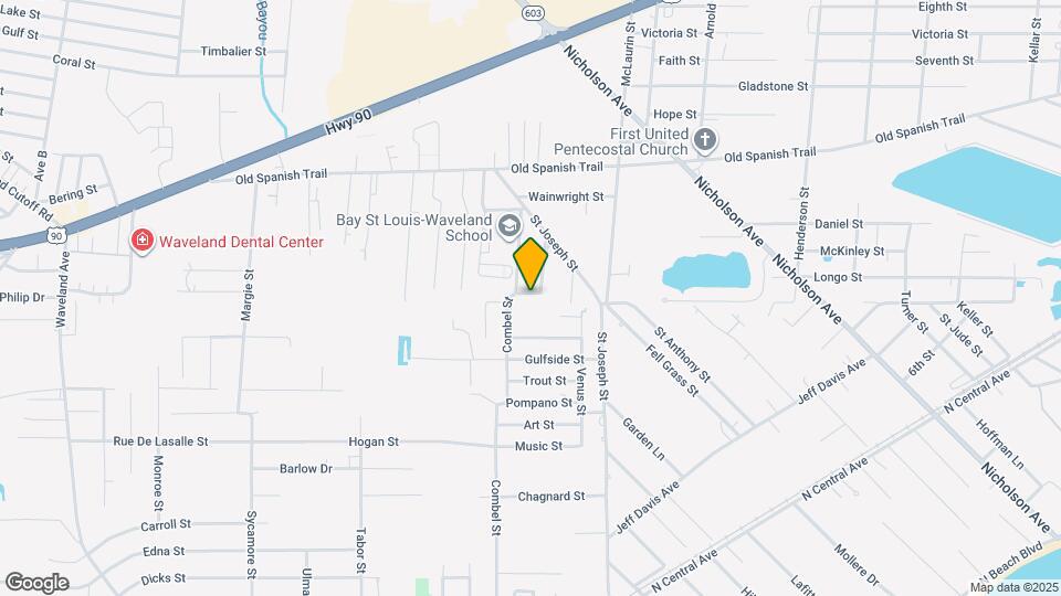 904 Combel St Map and Location Details