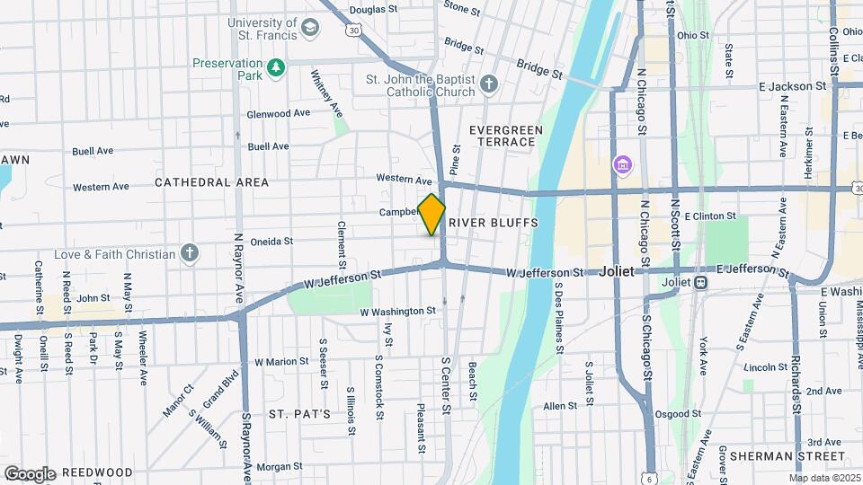 404-406 Oneida St Mapa y Detalles de la Ubicación