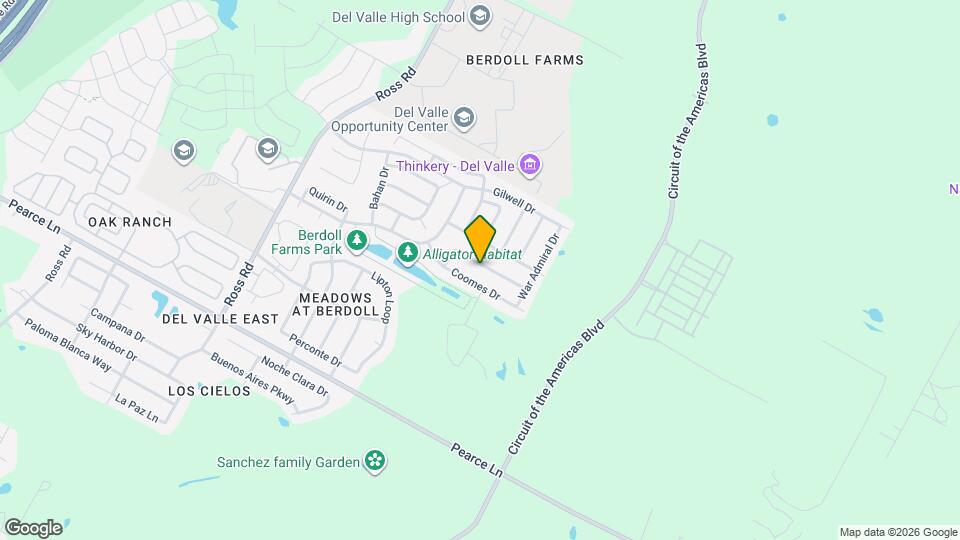 13413 Alysheba Dr Map and Location Details
