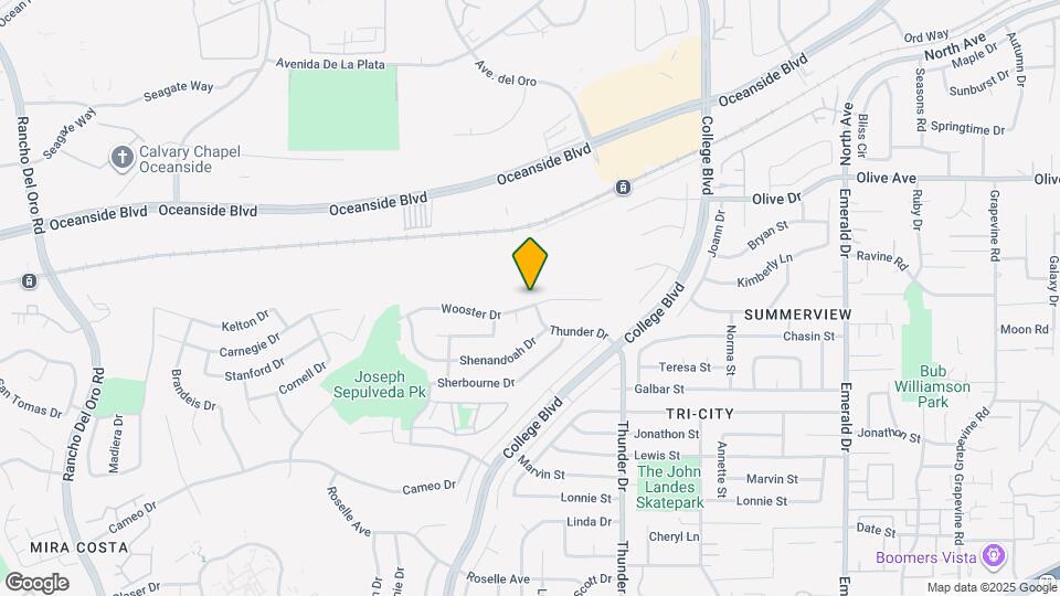 4014 Wooster Dr Map and Location Details