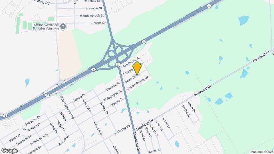 115 Dawn Dr Map and Location Details