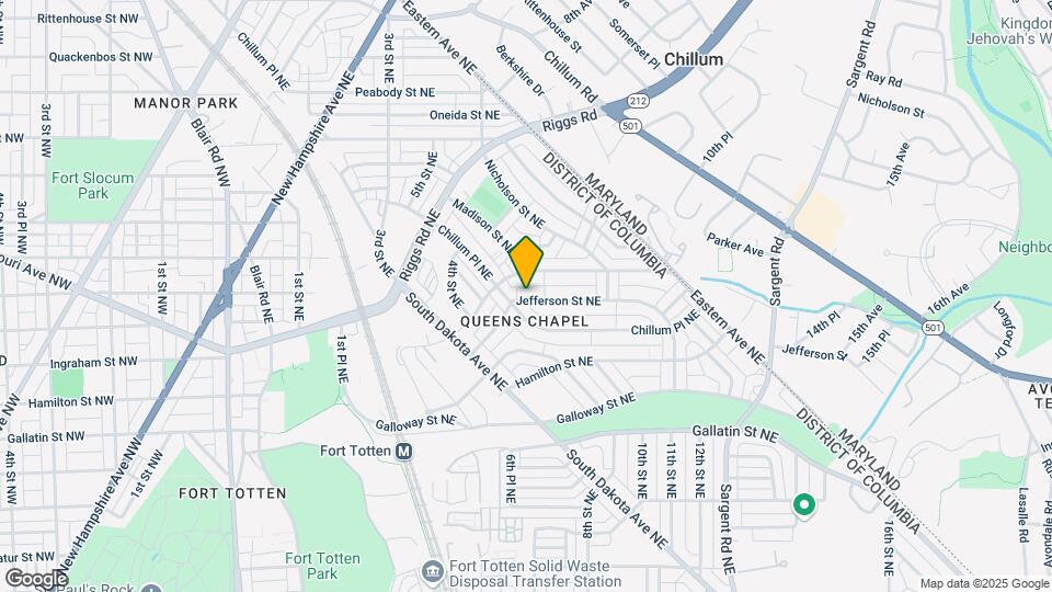608 Jefferson St NE-Unit -103 Map and Location Details