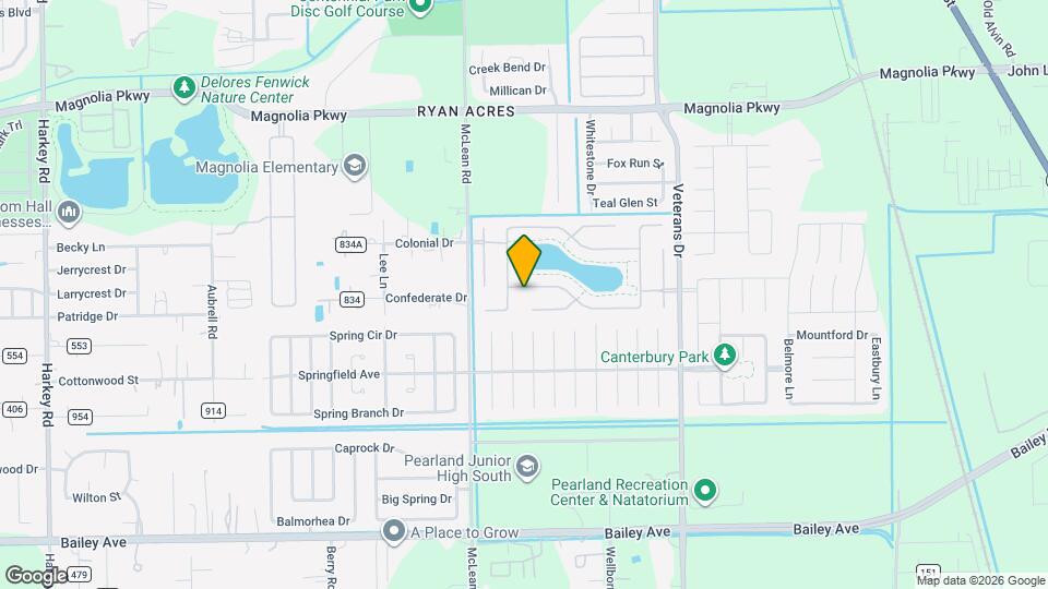 4812 Lakefront Terrace Dr Map and Location Details