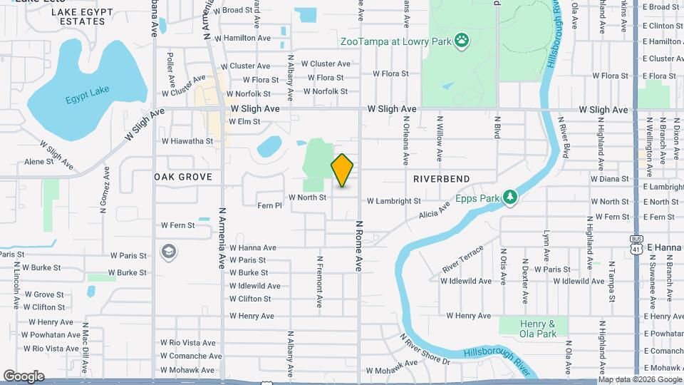 1803 W North St Map and Location Details