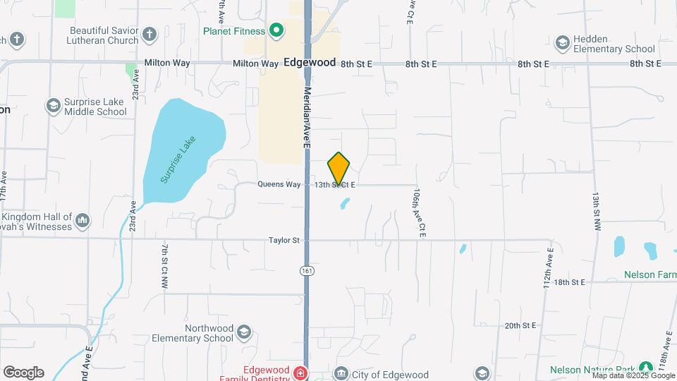 10312 13th St Ct E Map and Location Details