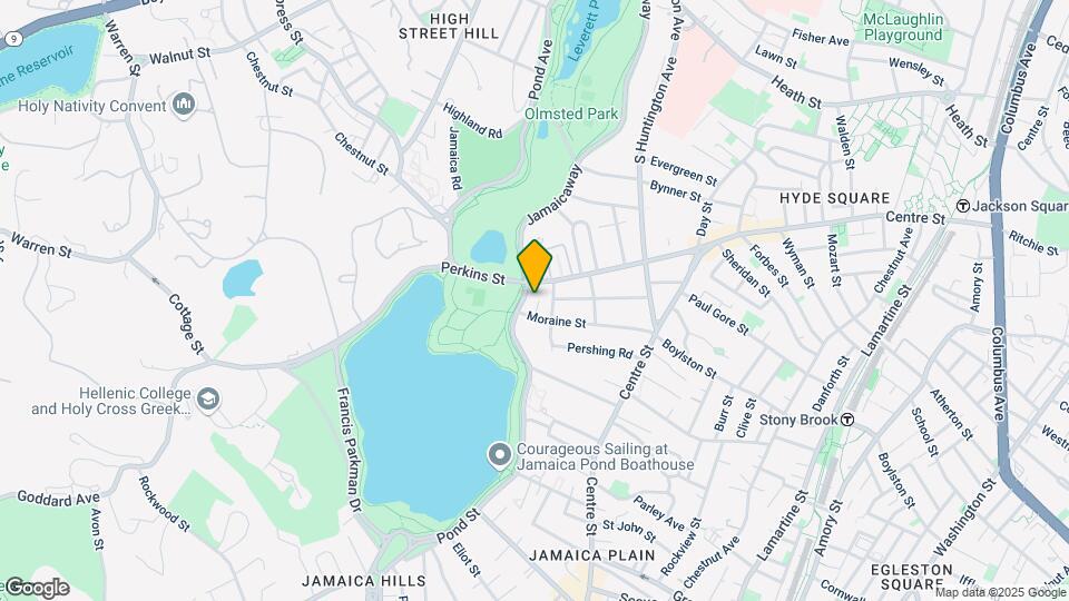 332 Jamaicaway, Unit 404 Map and Location Details
