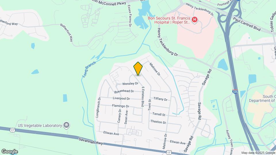 900 E Estates Blvd Map and Location Details