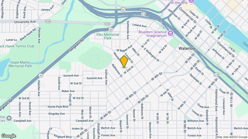 258 Western Ave Map and Location Details