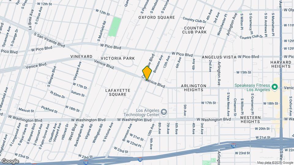 4150 Venice Blvd. Mapa y Detalles de la Ubicación