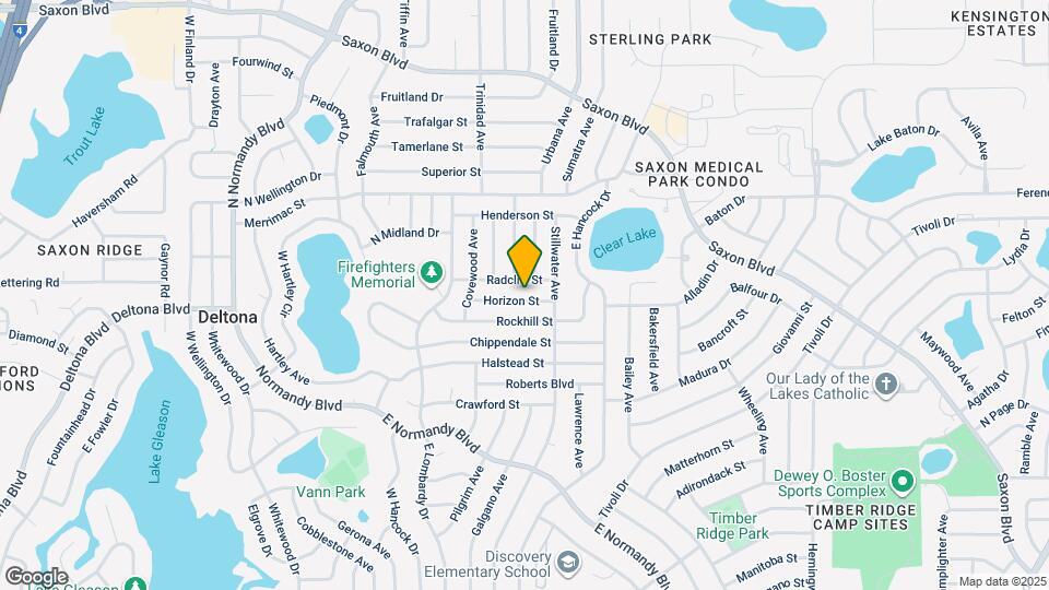 900 Horizon St Map and Location Details