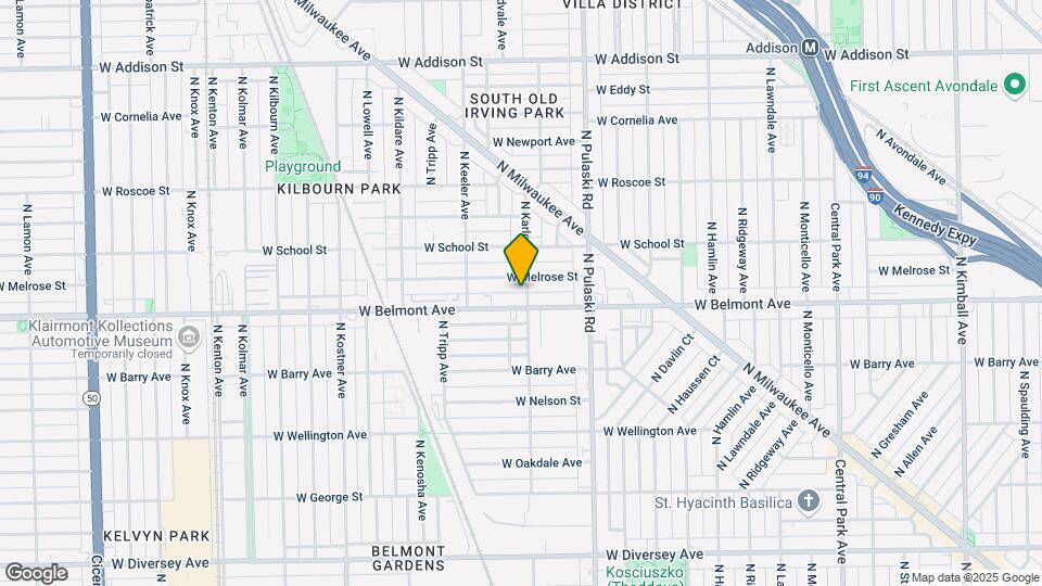 3216 N Karlov Ave Map and Location Details