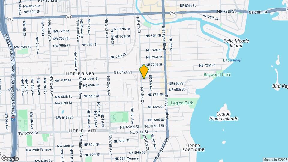 435 NE 69th St Mapa y Detalles de la Ubicación