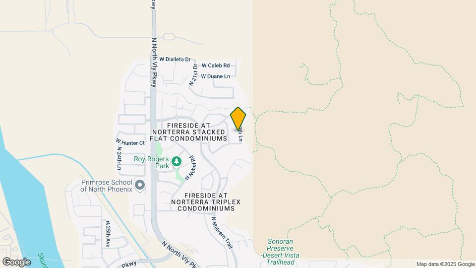 29210 N 19th Ln Map and Location Details