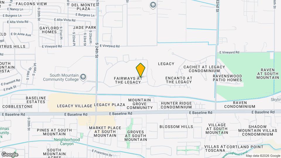2715 E Carson Rd Mapa y Detalles de la Ubicación
