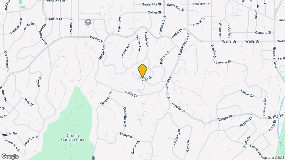 4901 Palo Dr Map and Location Details