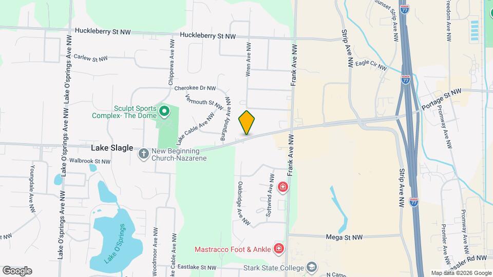 5788 Portage St NW Map and Location Details