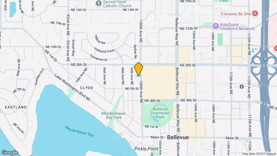 536 100th Ave NE Map and Location Details