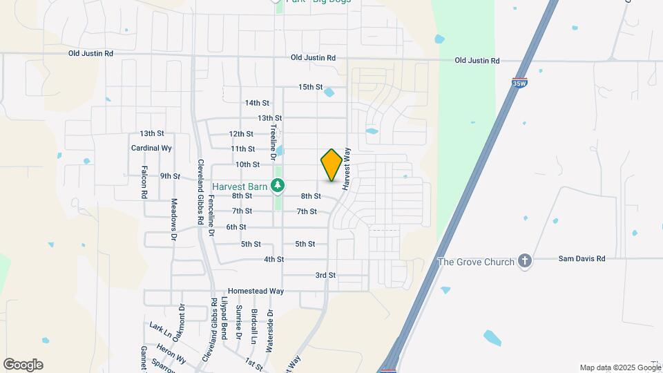 1117 9th St Map and Location Details