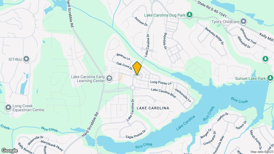 405 Long Pointe Ln Map and Location Details