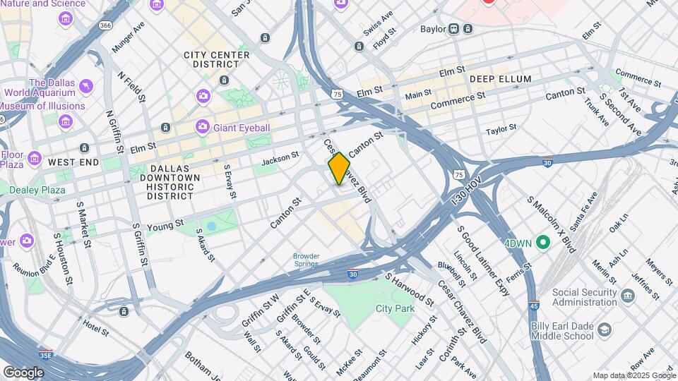 660 S Pearl Expy Map and Location Details