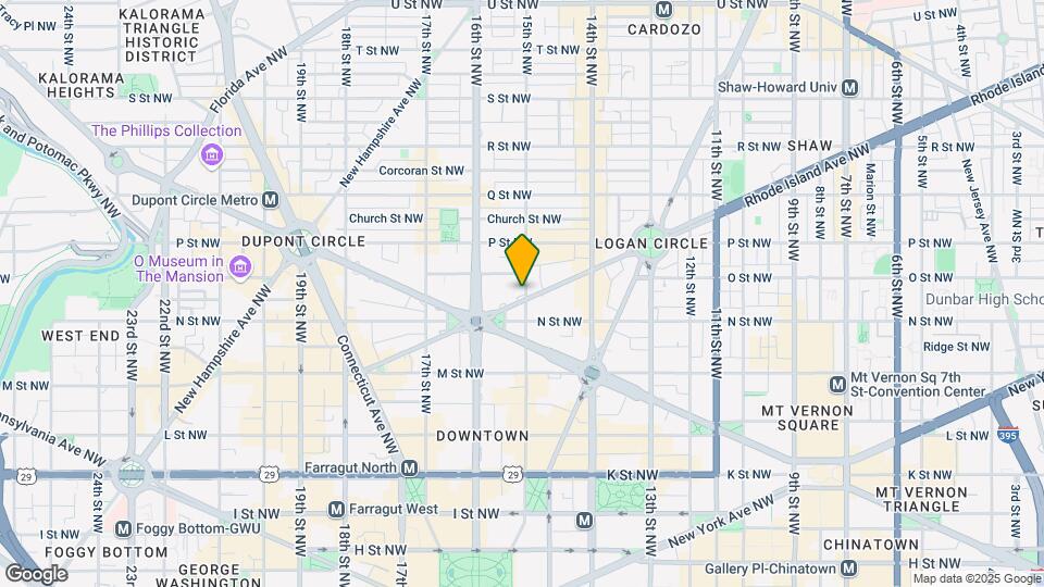 1322 15th St NW Map and Location Details