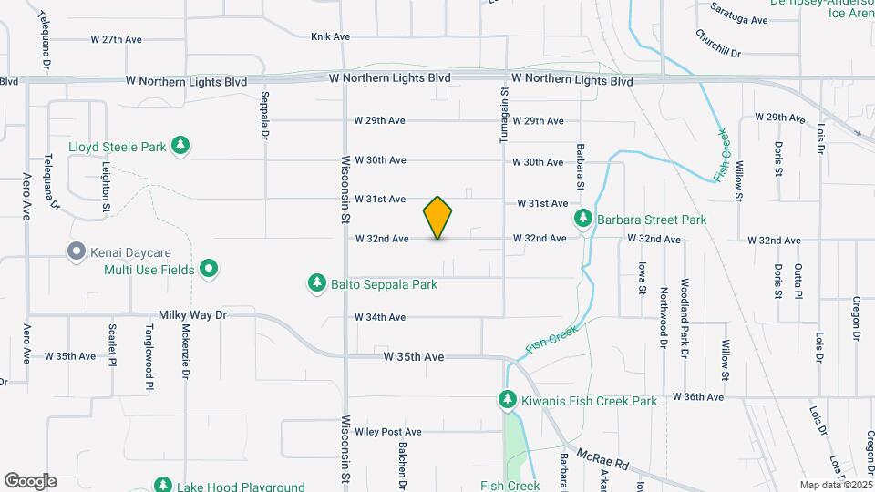 2908 W 32nd Ave Map and Location Details