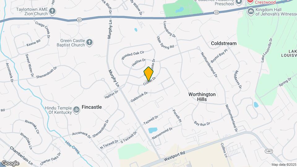 5011 Cronin Dr Map and Location Details