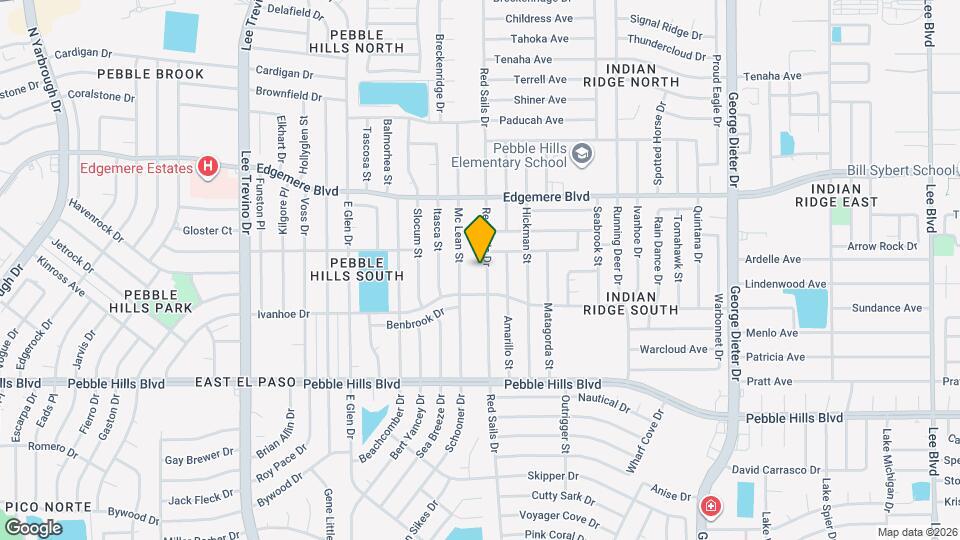 3217 Red Sails Dr Map and Location Details