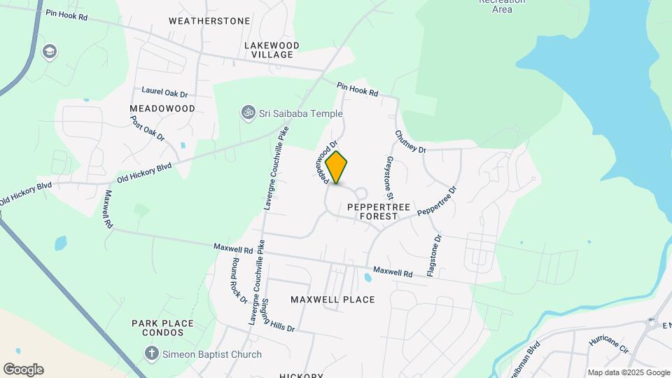4104 Pepperwood Dr Map and Location Details