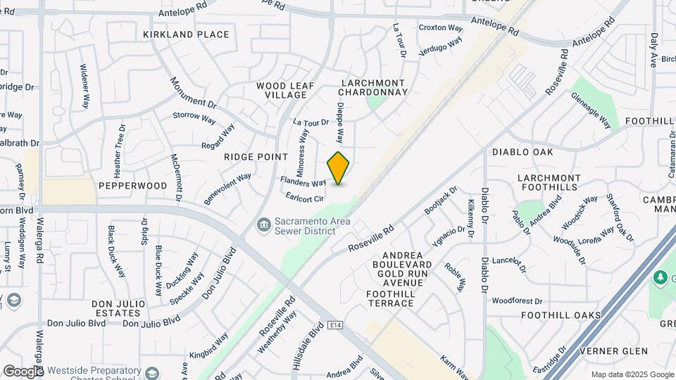7045 St Luz Ct Map and Location Details