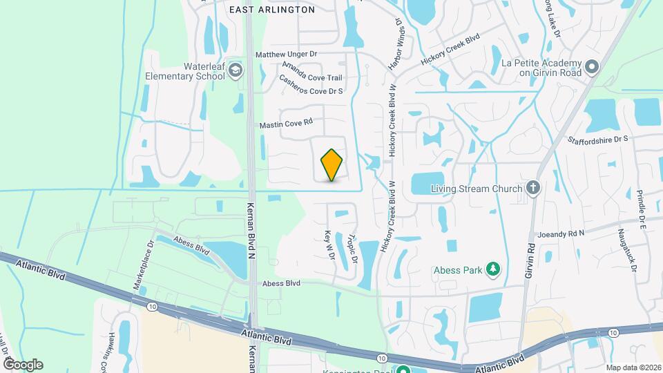 12358 Carriann Cove Trail S Mapa y Detalles de la Ubicación