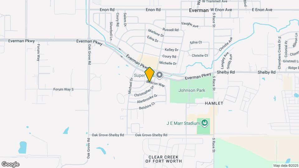 1906 Beacon Way Map and Location Details