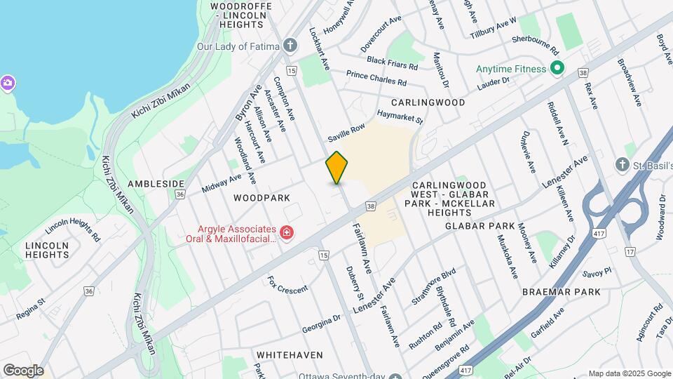 324 Woodroffe Av Map and Location Details