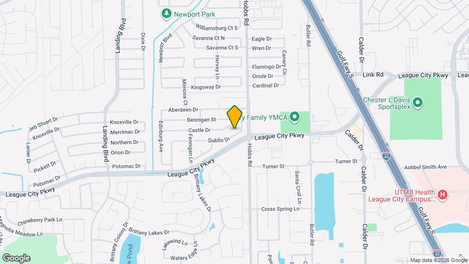 2010 Dublin Dr Map and Location Details