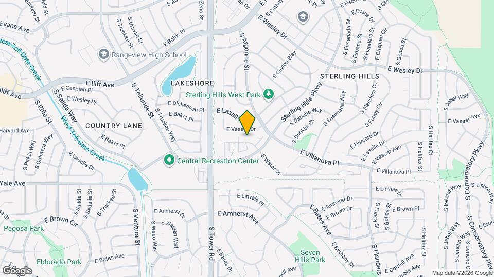 18761 Water, Unit Unit B Mapa y Detalles de la Ubicación