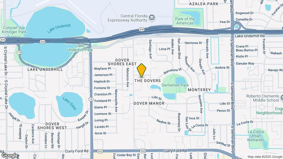 727 Coquina Ct Map and Location Details