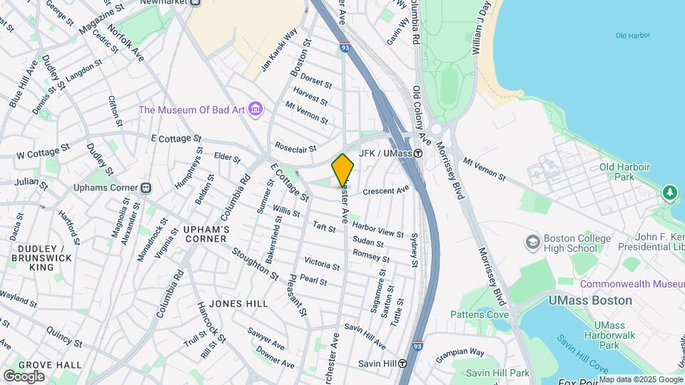 933 Dorchester Ave, Unit 3 Map and Location Details