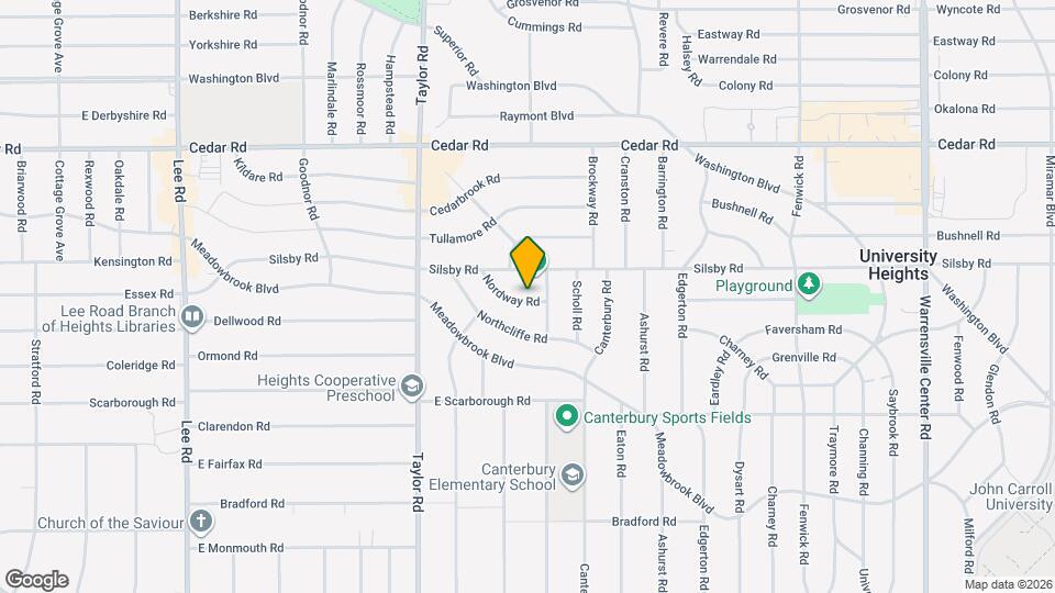 3553 Nordway Rd Map and Location Details