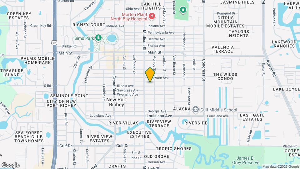 6027 Illinois Ave Map and Location Details