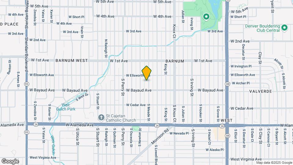 35 S Meade St, Unit 35 S Meade St - House Map and Location Details