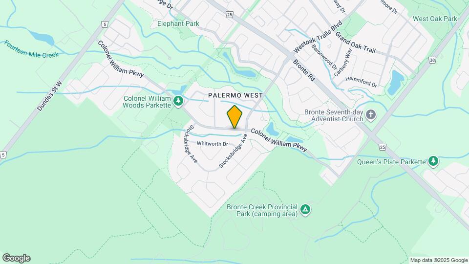 2168 Colonel William Pkwy Map and Location Details