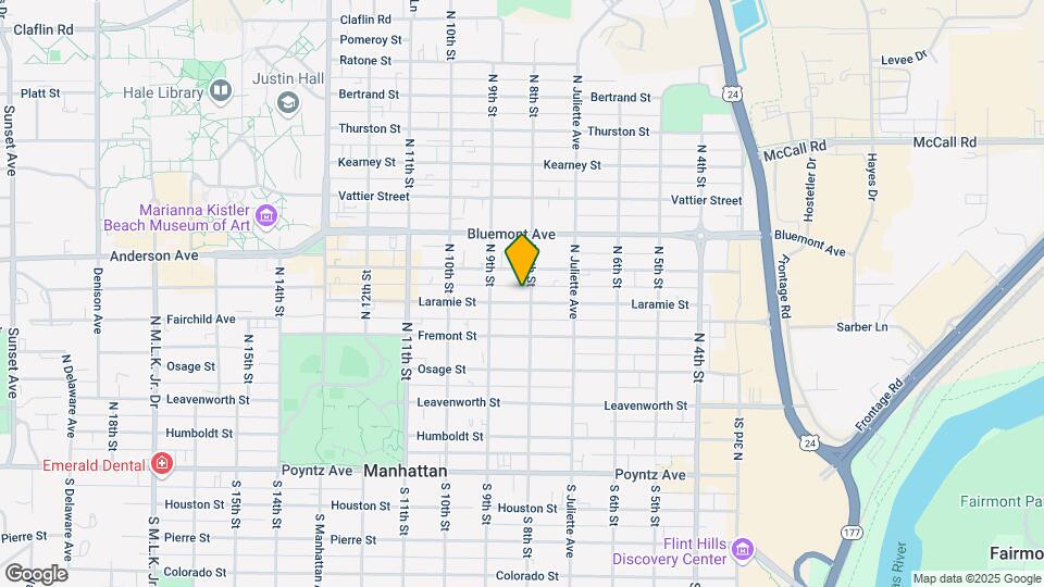804 Laramie St Map and Location Details