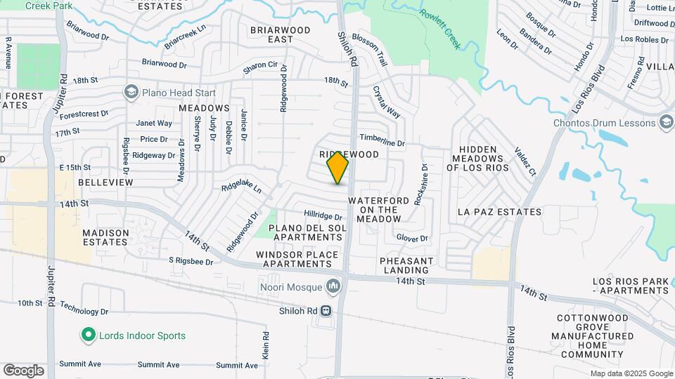 3544 Shorecrest Dr Map and Location Details