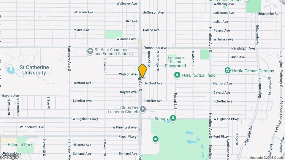 590 Snelling Ave S Mapa y Detalles de la Ubicación