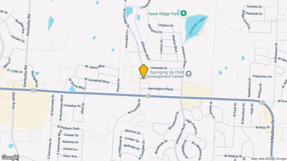 503-541 N Foxridge Dr Map and Location Details